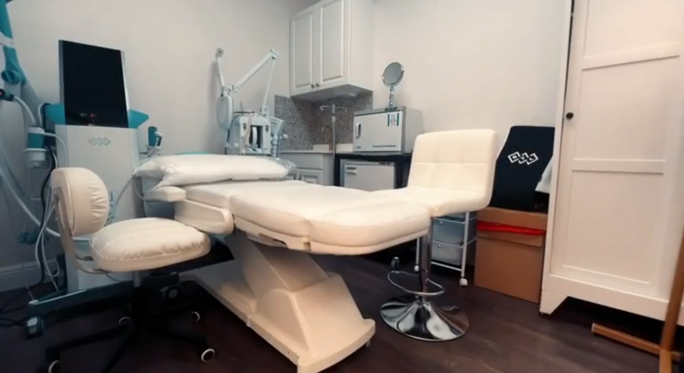 Treatment suite at Elena Med Spas in Boca Raton